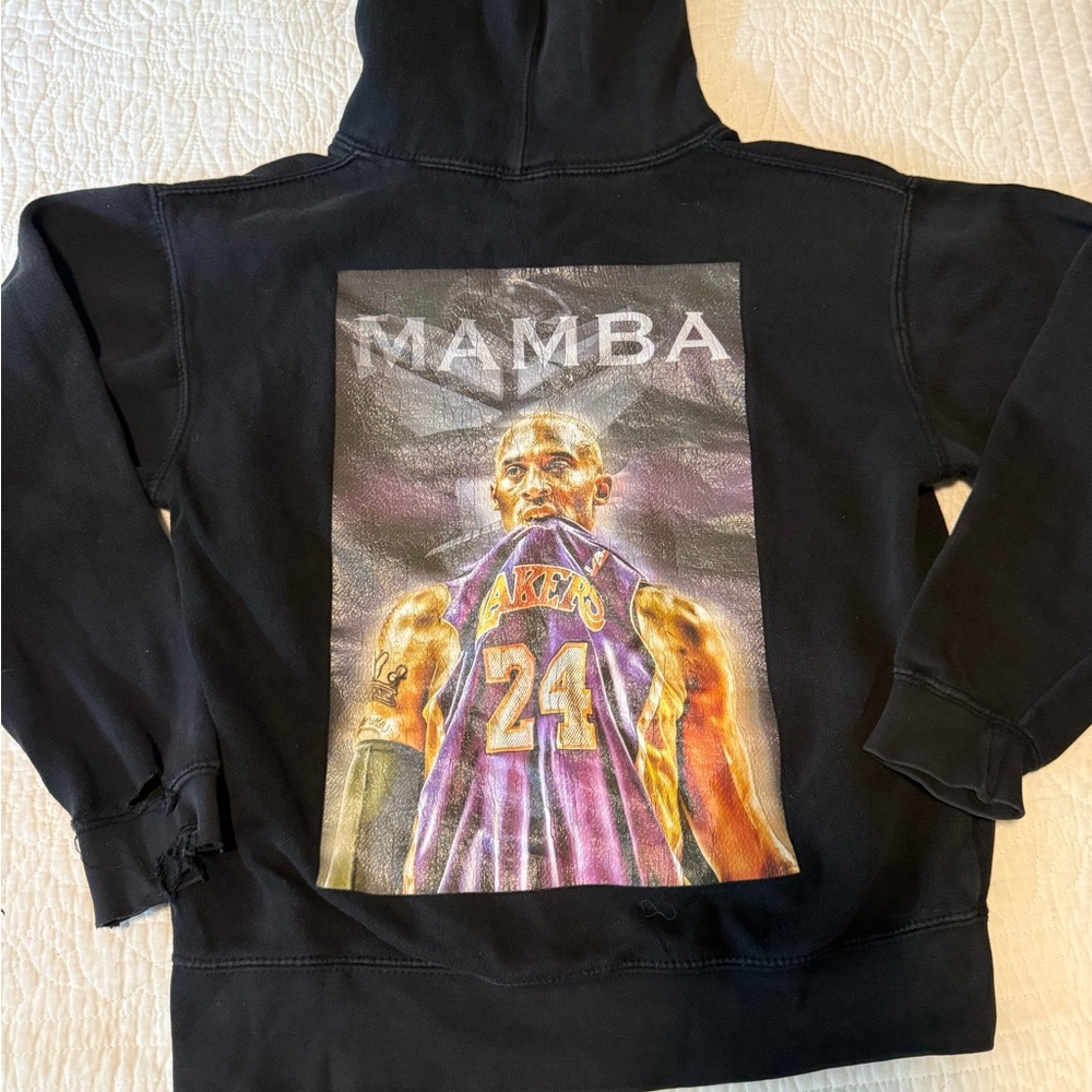 Kobe Bryant Kids Black Hoodie